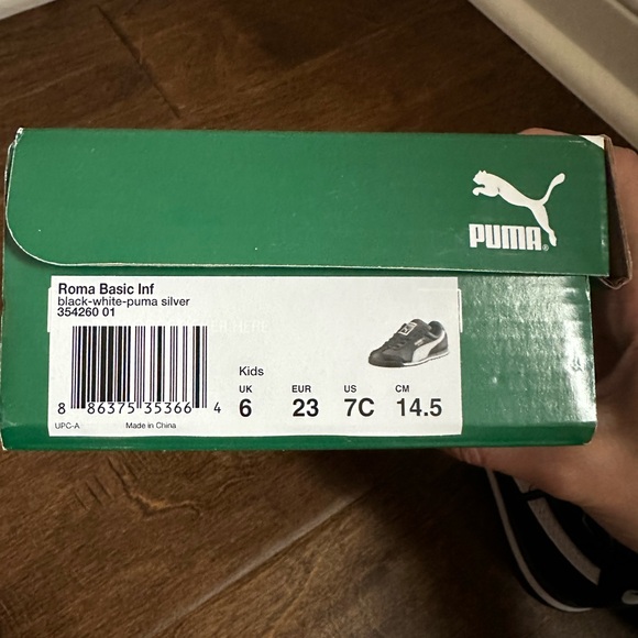 Toddler PUMA black sneakers - Picture 5 of 6